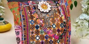 Cotton Hand Block Printed Tote Bag