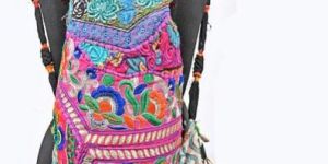 Handmade Cotton Printed Backpack Bag