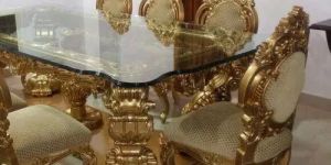 8 Seater Wooden Luxury Dining Table