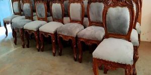 Carved Wooden Chairs