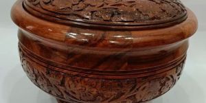 Handcrafted Wooden Chapati Box