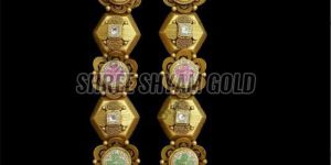 22k real gold rajasthani marwadi gajra bangle