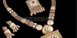 Bridal Antique Kundan Gold Jewelry Set