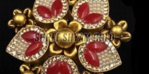 Floral Designer Pure Gold Ring