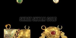 Ladies Polished Gold Mangalsutra Pendant