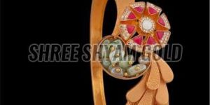 Rose Gold Designer Enamel Ring