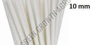 10mm White Paper Wrapped Straw