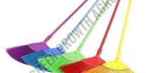 Multicolor Plastic Spider Broom