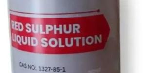 Red Sulphur Liquid Solution