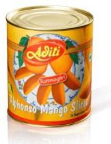 Alphonso Mango Slices in Syrup