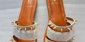 Cocktail Sliders PU Leather Ladies Sandal