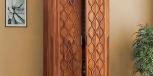 Wooden 2 Door Wardrobe