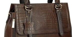 Ladies Brown Leather Handbags