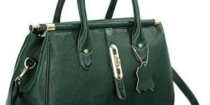 Ladies Green Leather Handbags