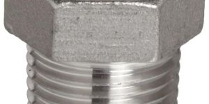 Round Stainless Steel Threaded Plug