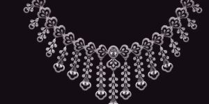 Insane Sparkle Lab Grown Diamond Gold Necklace