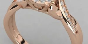 Ladies Elegance 18kt Gold Diamond Ring