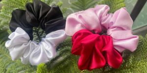 Satin Hair Scrunchies