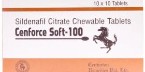 Cenforce Soft 100 Sidenafil Citrate Chewable Tablets