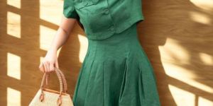 Short Blazer Skirt Set