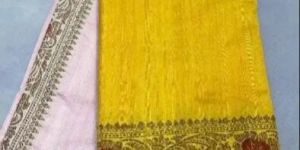 Multicolor Meenedaar Handloom Pure Silk Saree