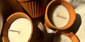 Decorative Kulhad Scented Candle