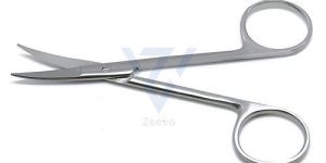 Stainless Steel Curved Iris Scissor