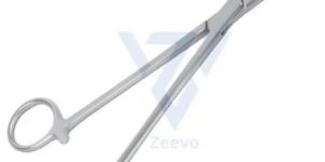 Stainless Steel Tonsil Seizing Forceps