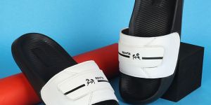 8511 Stylish Black Printed Men Slider