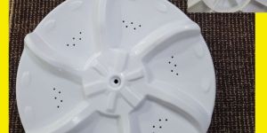 Round White 13 Inch Washing Machine Spin Wheel Pulsator