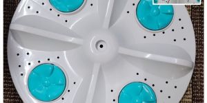 White,blue Turbo Zed Washing Machine Pulsator