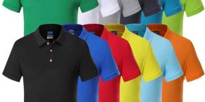 Mens Cotton Polo T Shirt
