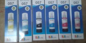 Original Ink Epson 057 Set OF 6 Bottle (B/y/m/c/lc/lm)