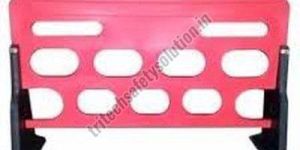 3 PC Road Safety Plastic Heavy Duty Barriers