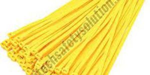 Plastic Yellow Self Locking Cable Tie