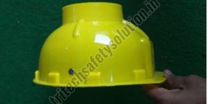 Yellow PVC Industrial Safety Helmet