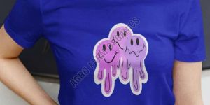 Premium Royal Blue T Shirt For Women