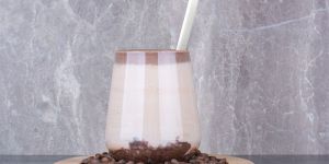 10 Inch White Bio Compostable Drinking Straw