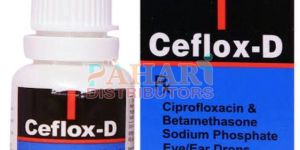 Ceflox D Ciprofloxacin Betamethasone Sodium Phospate Eye Drops