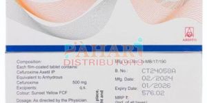 Cefper 500mg Cefuroxime Axetil Tablets