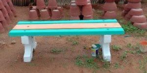 3 Seater Concrete Garden Bench