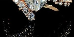 Heart Cut Rose Gold Lab Grown Diamond Ring