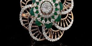 Wedding Fancy Elegant Lab Grown Diamon Ring