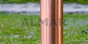 1000 Ml Plain Copper Water Bottle