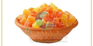 Natural Dehydrated Papaya Cubes