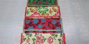 Multicolor Kalamkari Printed Fancy Jute Pouch Bag