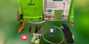 Pragati 1218 Double Motor Battery Pump