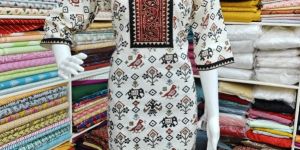 Printed Khadi Kurtis