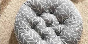 Round Printed Floor Cushion