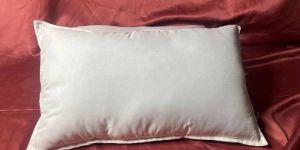 white plain border rectangular cotton pillow